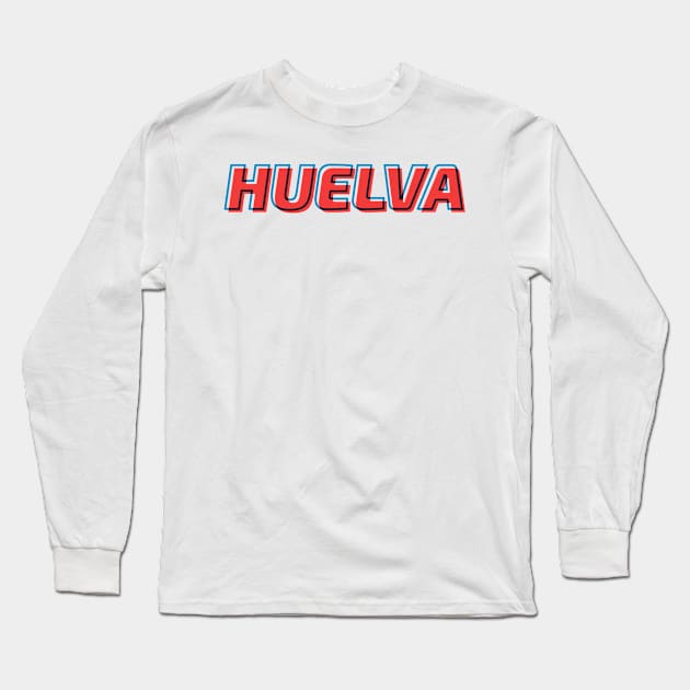 Huelva offset1 000007 Long Sleeve T-Shirt by KukiStore